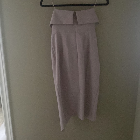 Medium lilac strapless dress - Picture 2 of 2